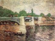Vincent Van Gogh Pont de la Grande Jatte Spain oil painting artist